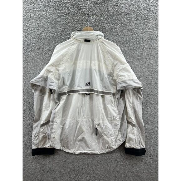 Showers Pass Double Century RTX White Cycling Jacket Adult Size - Picture 2 of 3